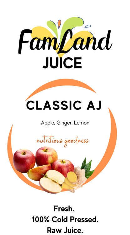 FLJ 6~Pack (6 bottles of 16oz cold pressed juice).